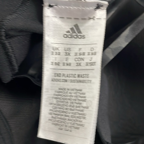 Adidas 11 Honoree Black Grey Sports Bra Size 3x - Picture 5 of 5
